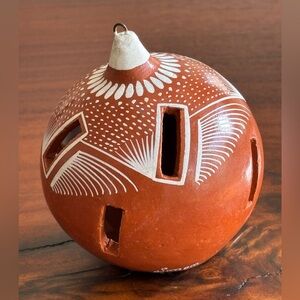 Jimón Hand-Painted Geometric Ornament